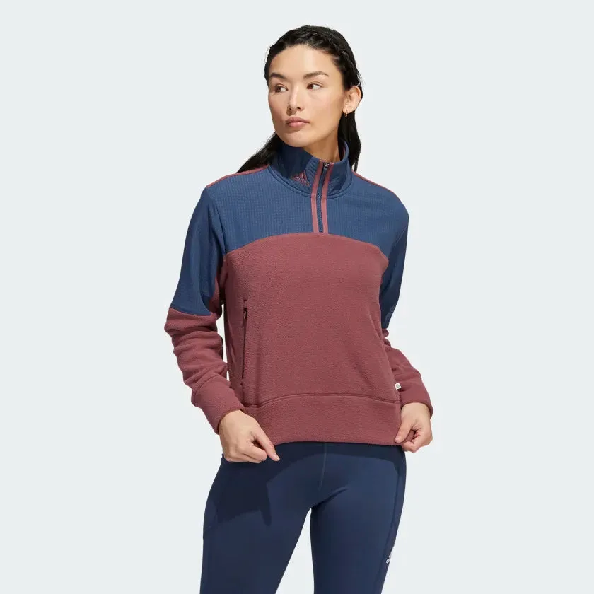 Adidas W 1/4-Zip Water Repellant Fleece