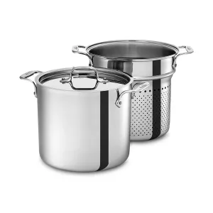 All-Clad d3 Stainless 7-quart Pasta Pentola Stock Pot with Insert