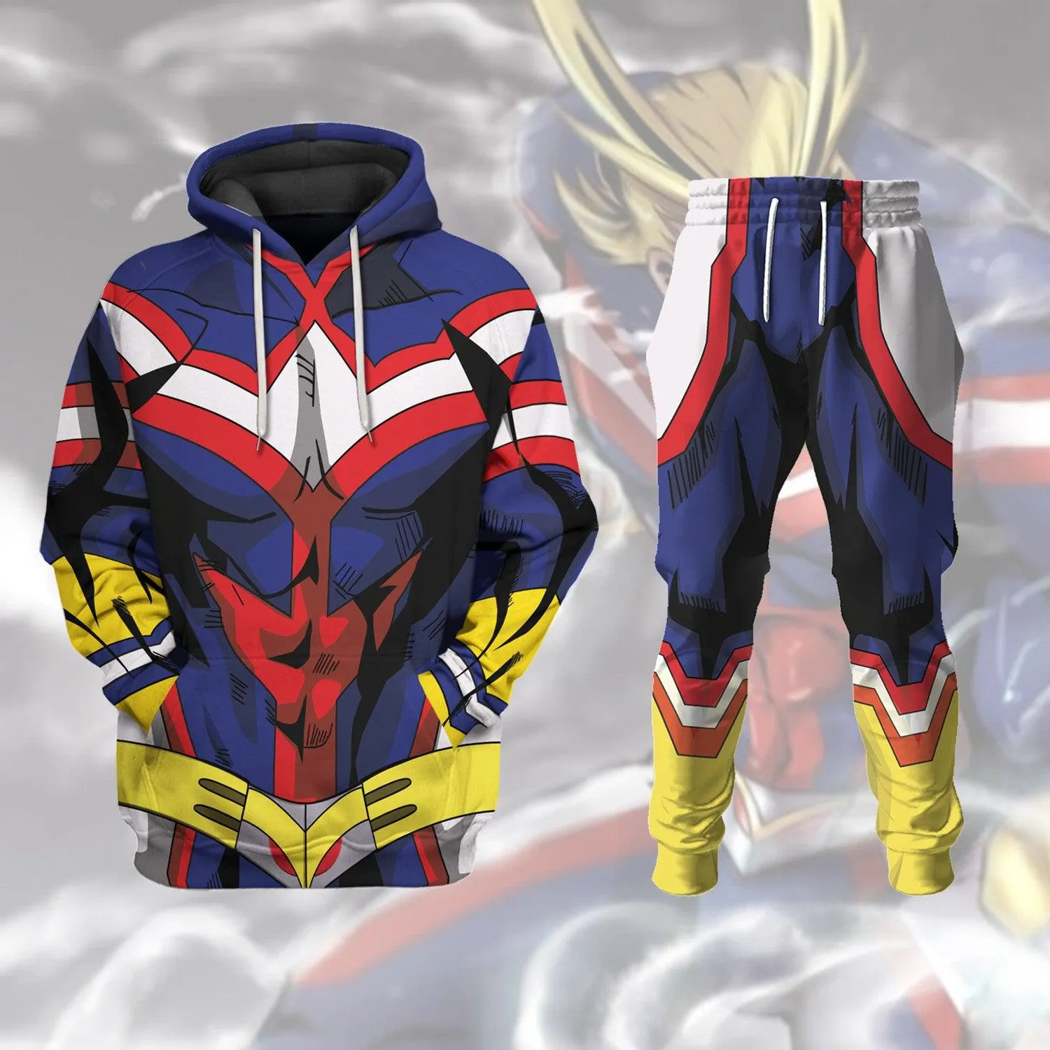 All Might My Hero Academia Hoodies T-shirt Sweatpants Apparel