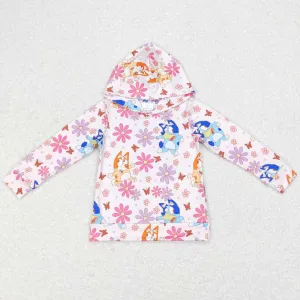 Boutique Baby Girls Hooded Clothes Tops Shirts GT0395