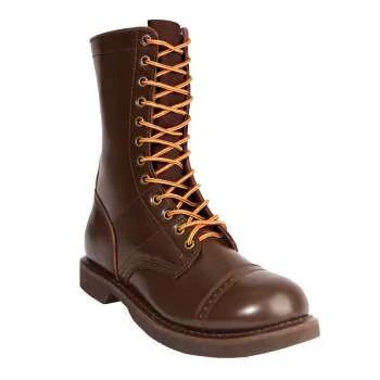 Brown Leather Jump Boot - 10 Inches