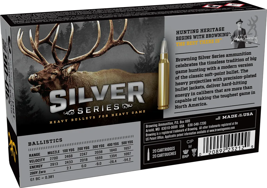 Browning Silver Series 30-06 / 180Gr