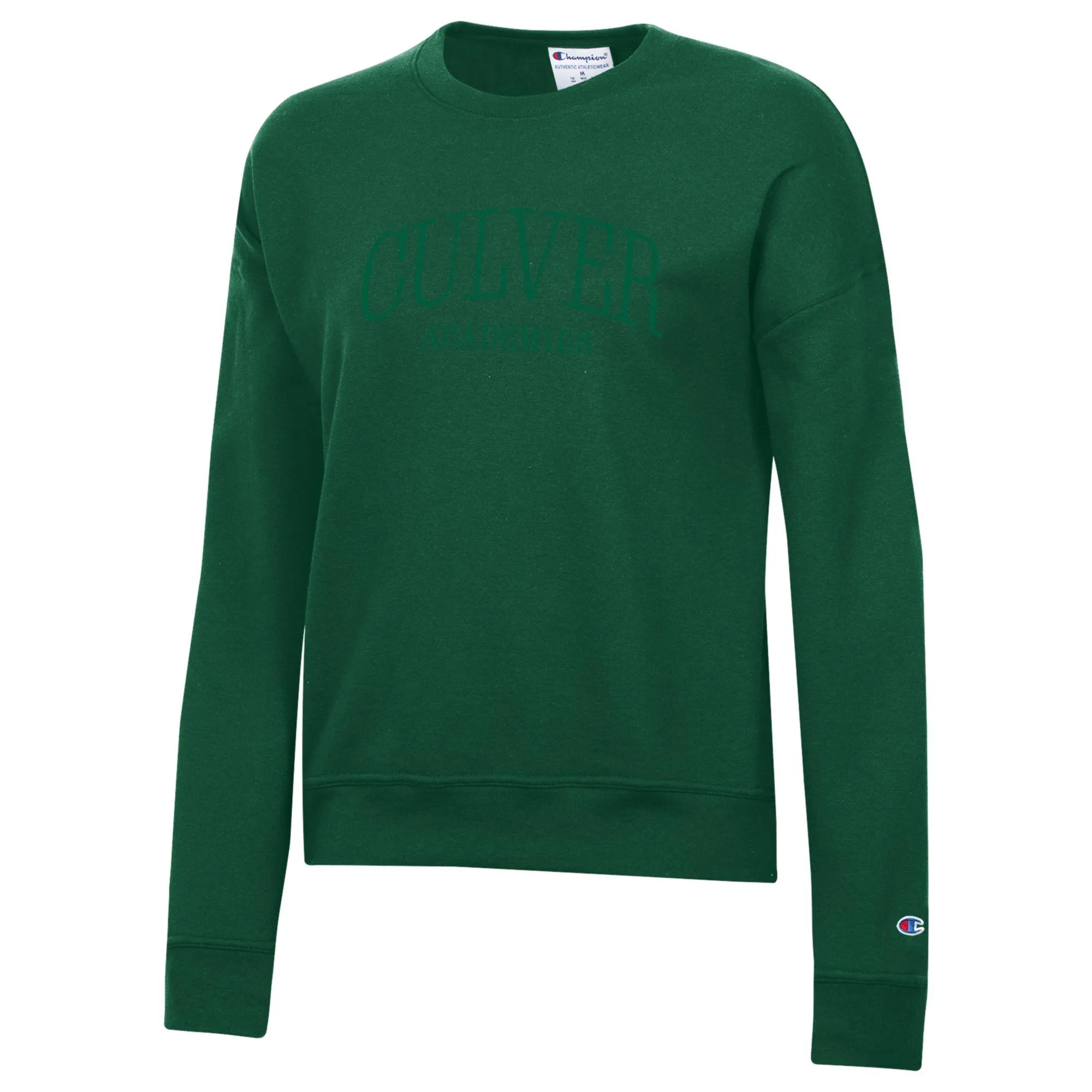 Champion Women's Powerblend Crew - Dark Green