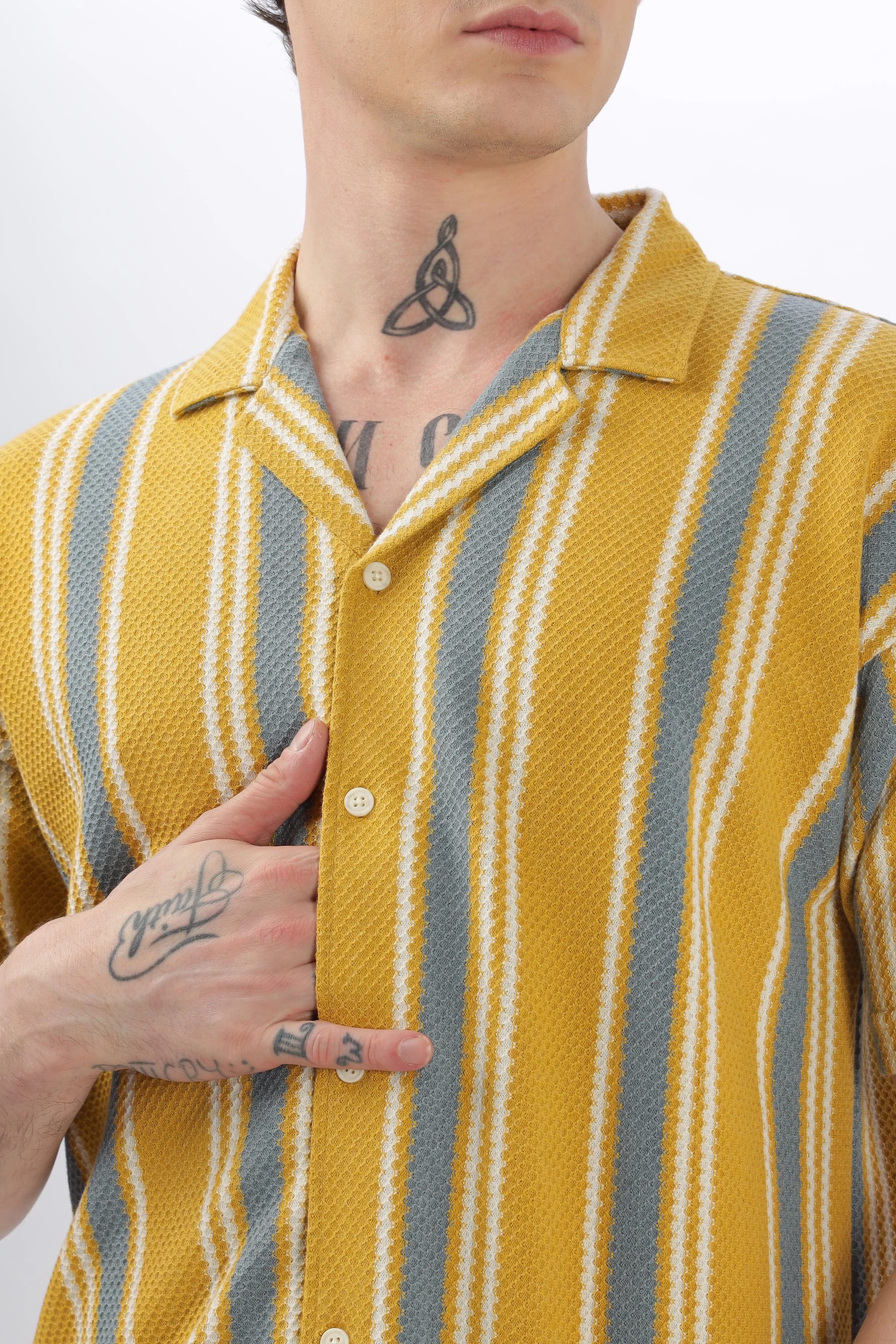 Crochet Yellow Shirt