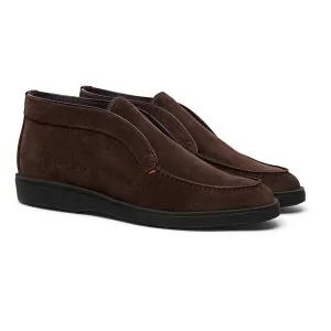 Dark Brown Suede Desert Boots