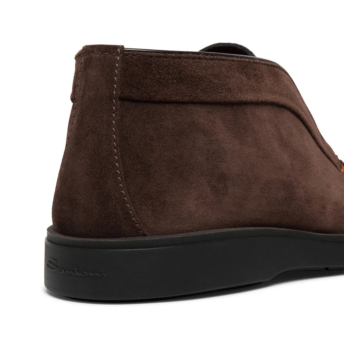 Dark Brown Suede Desert Boots