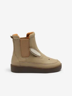 Donsje Girls Thuru Classic Bunny Boots in Beige