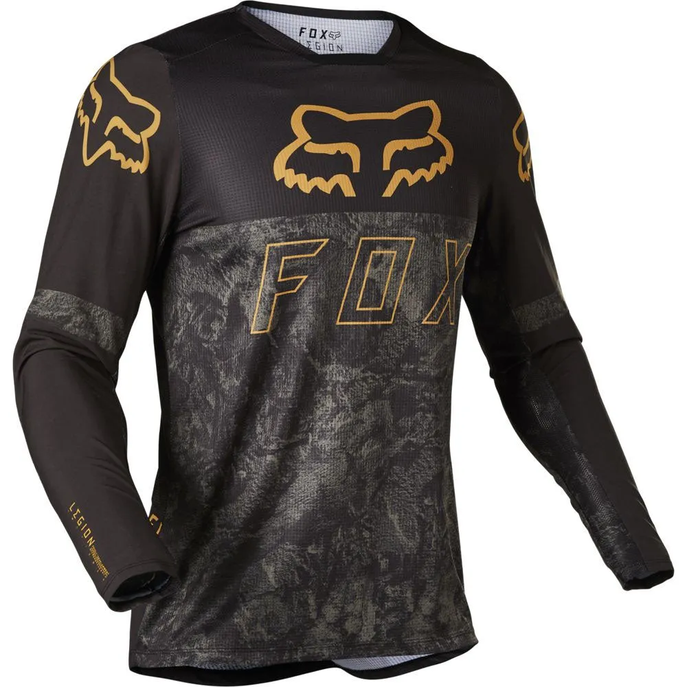 Fox Racing  Mens Camo Legion LT Jersey Lightweight Moisture Wicking Long Sleeve