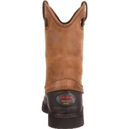 Georgia Men's Muddog Wellington Work Boot - Brown - G5514