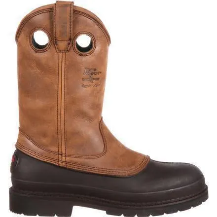 Georgia Men's Muddog Wellington Work Boot - Brown - G5514