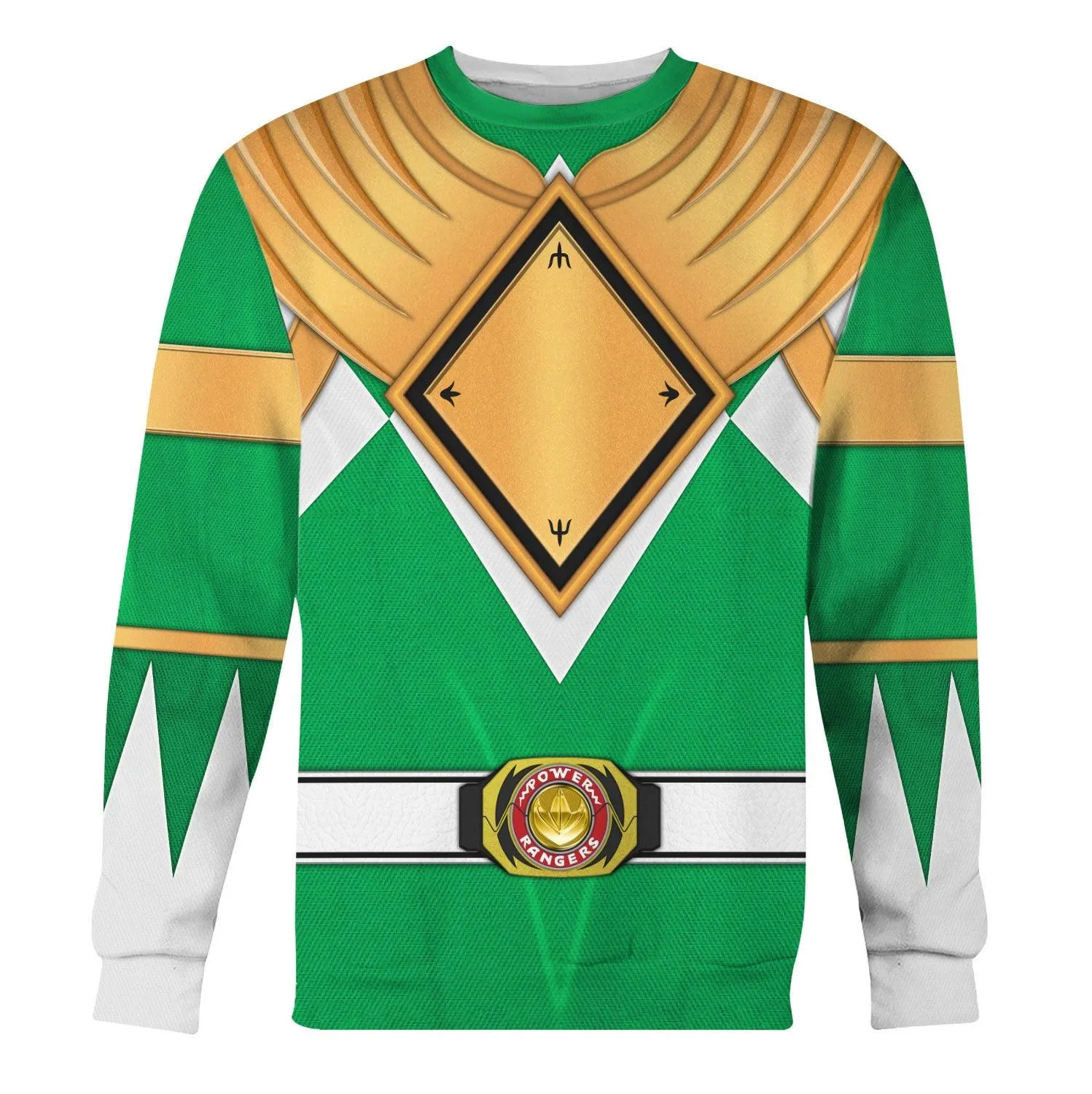 Green Ranger Dragon Shield Hoodies Sweatshirt T-shirt Hawaiian Tracksuit