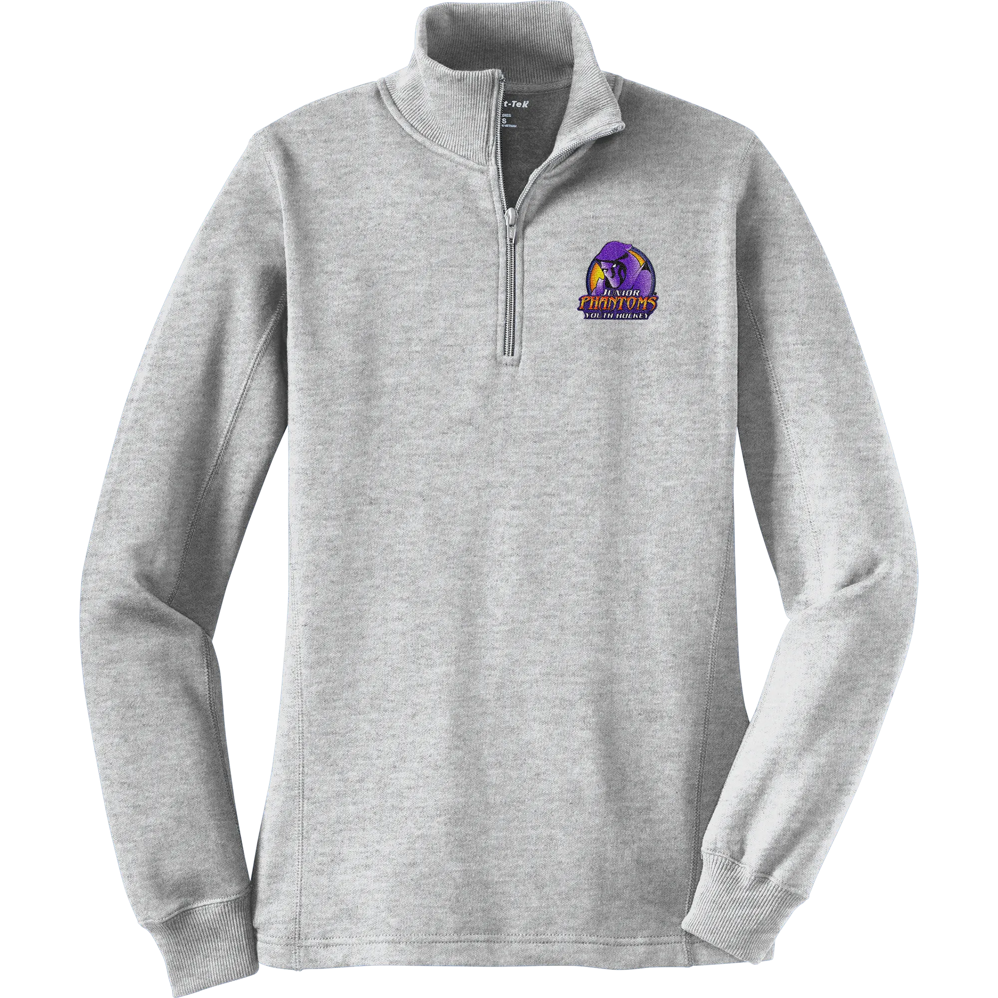 Jr. Phantoms Ladies 1/4-Zip Sweatshirt