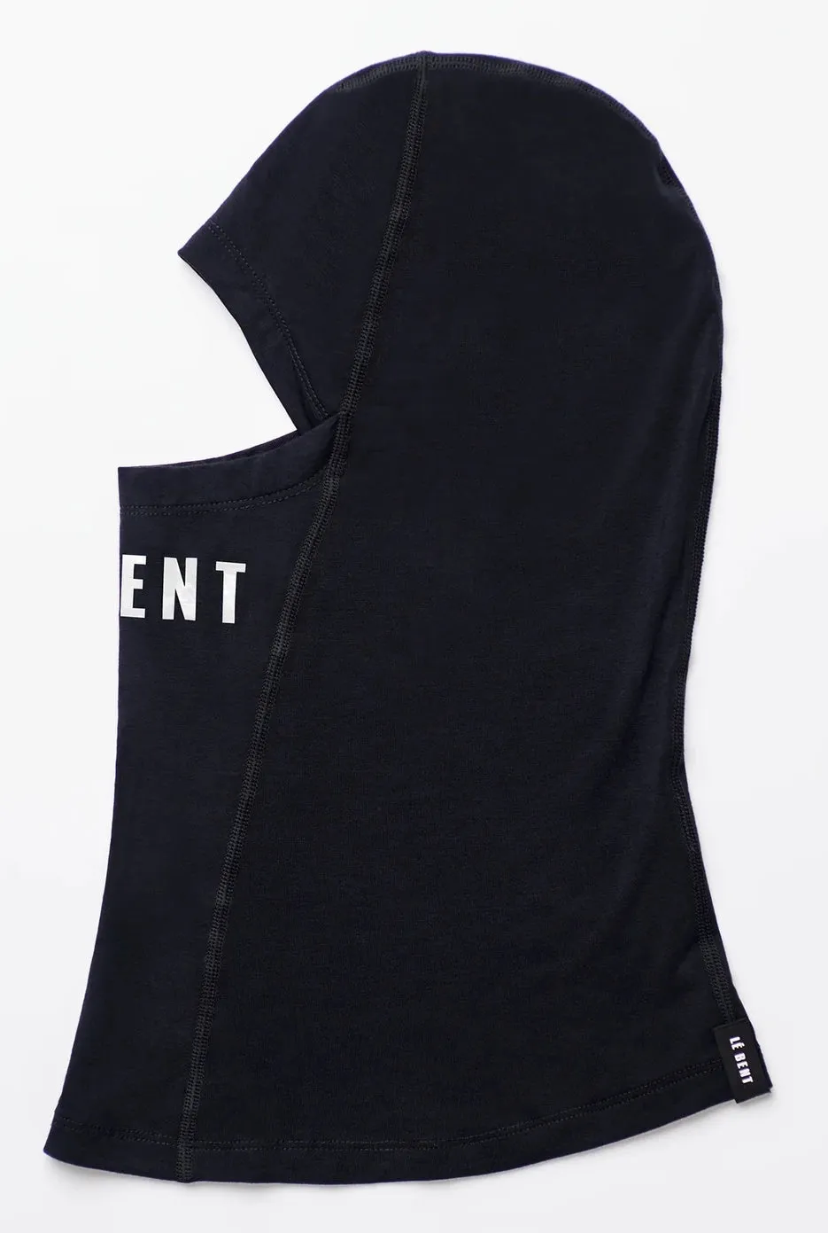 Le Bent Logo Lightweight Balaclava Black / White