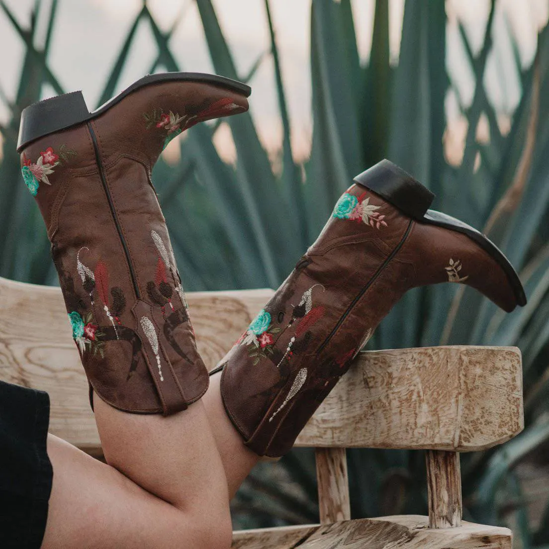 Longhorn Cowgirl Boots | Women's Longhorn Fashion Boots (M50029)