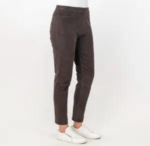 Maglia Stretch Cord Pants (Charcoal or Walnut)