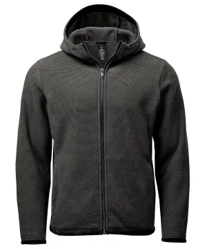 Medusa fleece hoodie | Charcoal Stripe