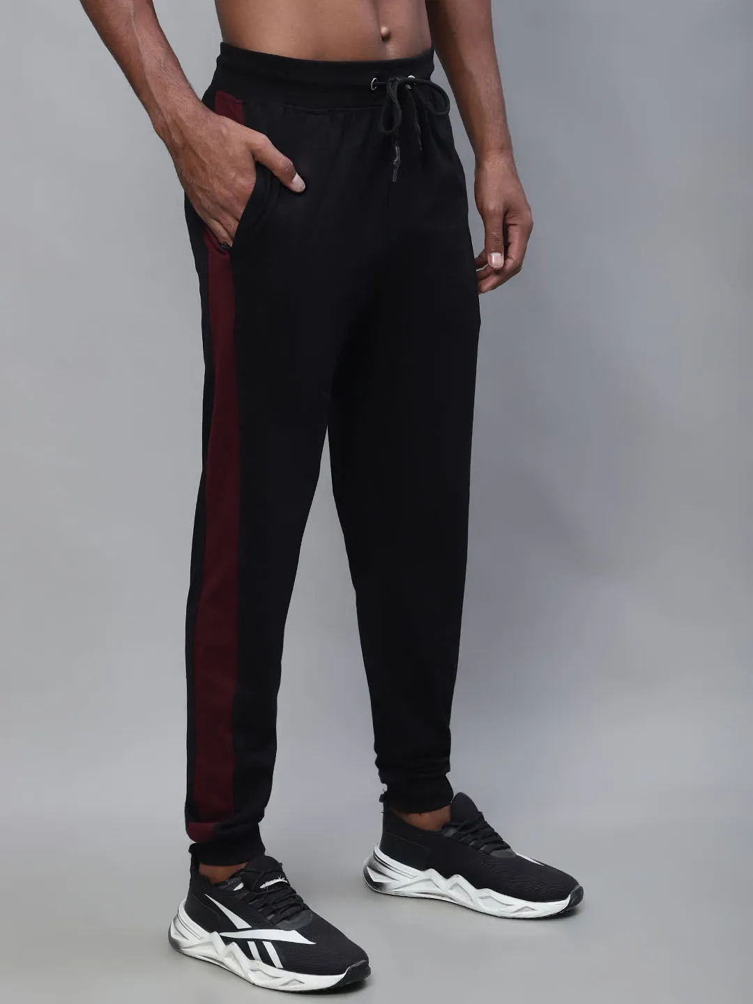 Men Black Track Pant