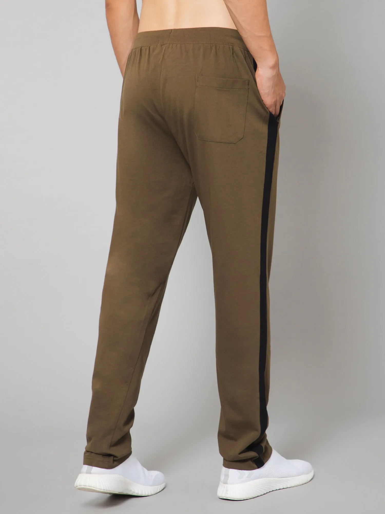 Men Olive Track Pant