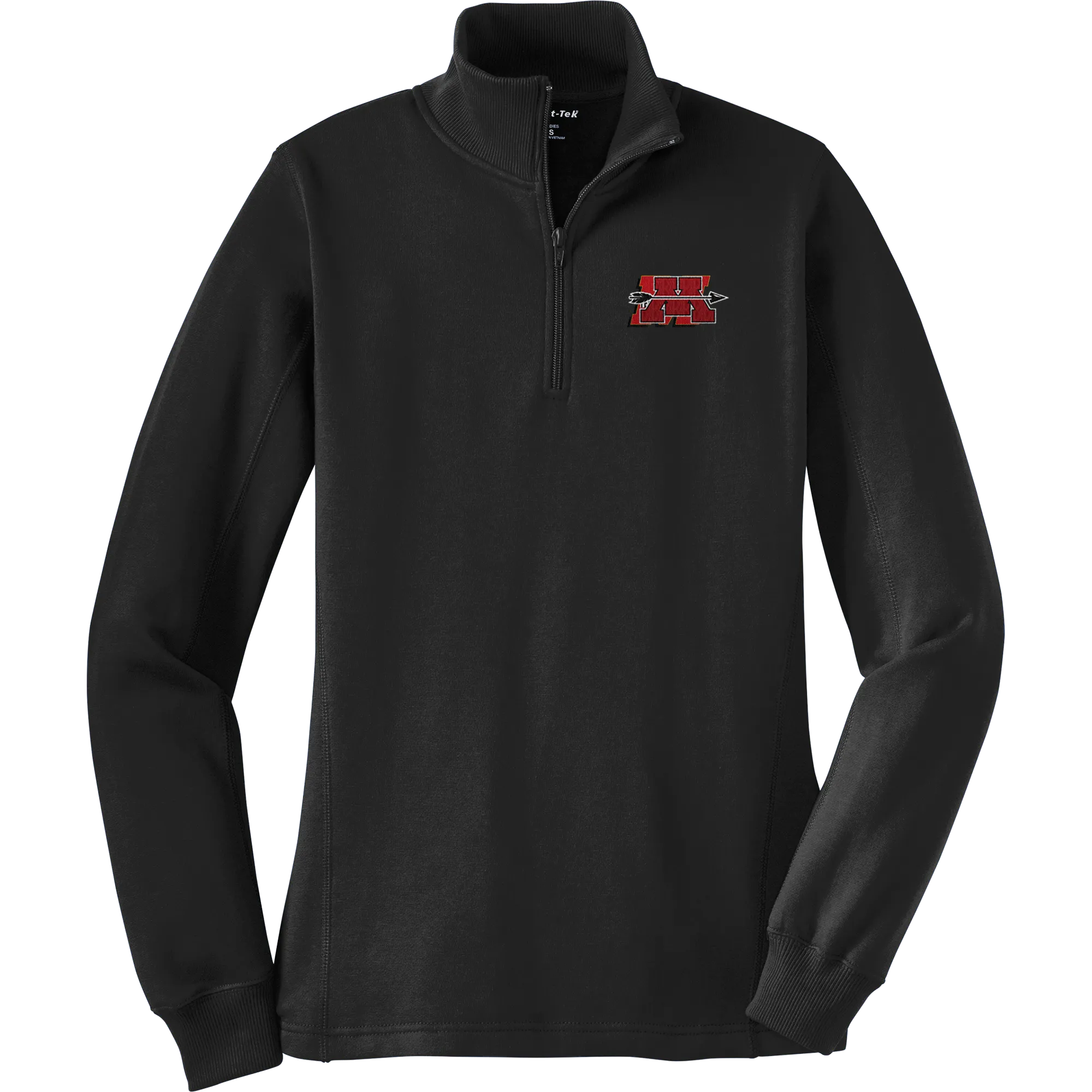 Mercer Arrows Ladies 1/4-Zip Sweatshirt