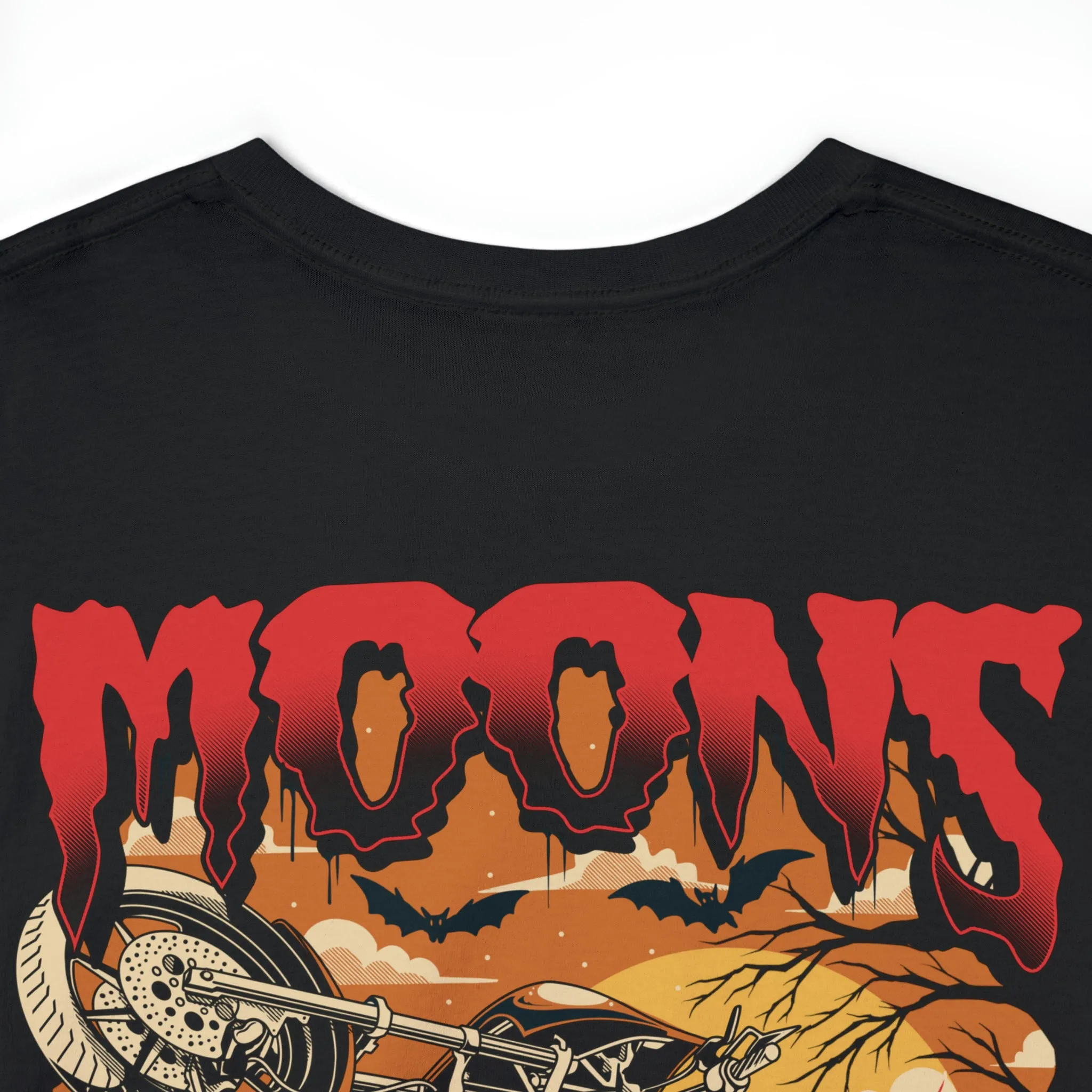 MOONSMC® FXR Headless Horsemen Graveyard Wheelie T-Shirt Red