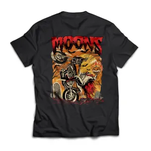 MOONSMC® FXR Headless Horsemen Graveyard Wheelie T-Shirt Red