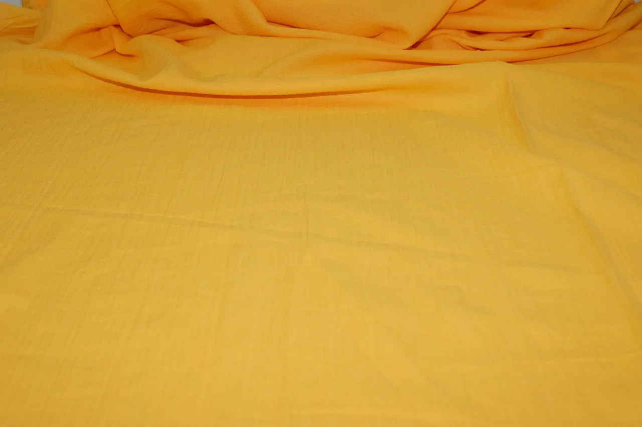 NY Designer Cotton Gauze - Marigold Sun