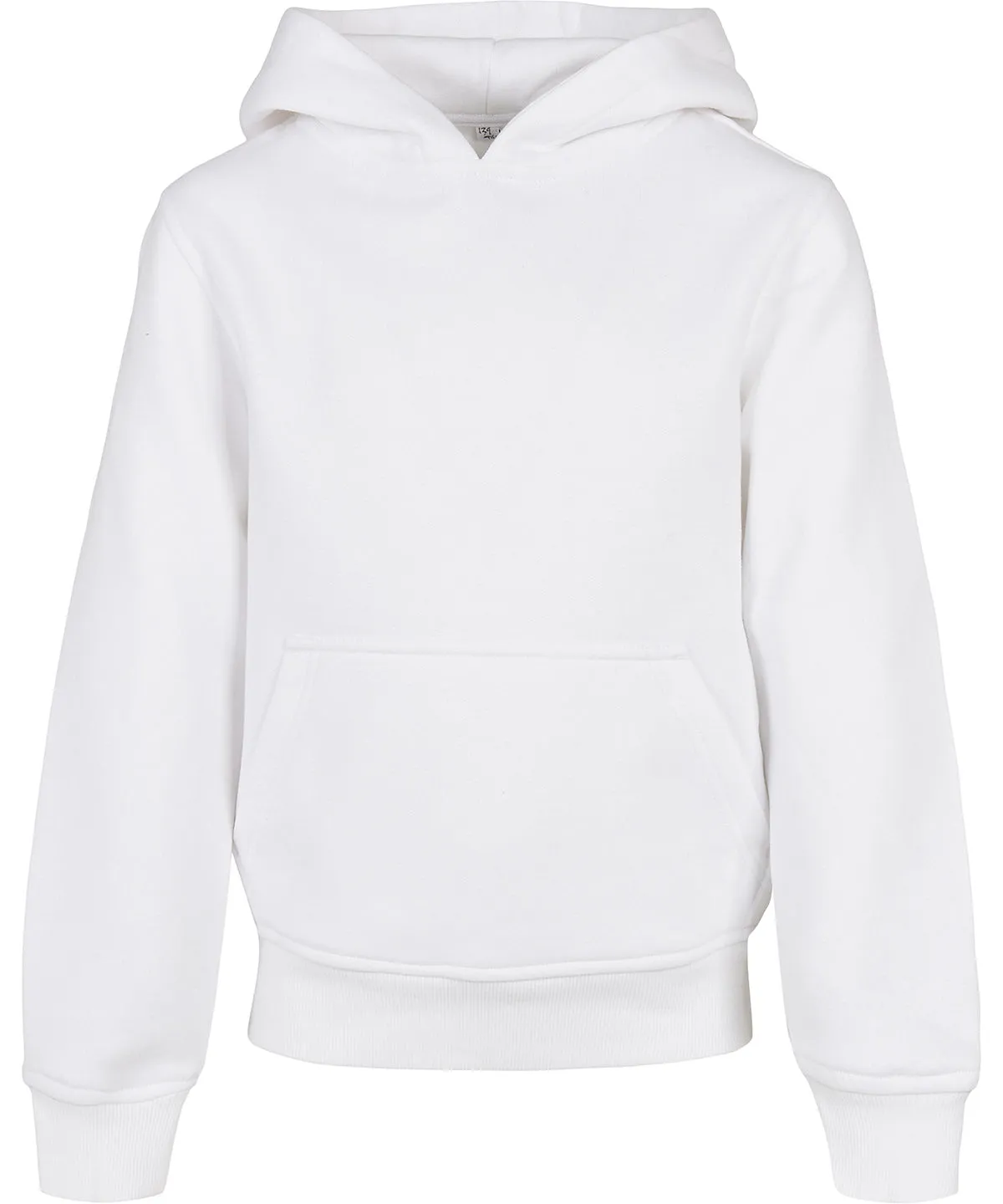 Organic kids basic hoodie | White