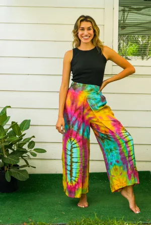 P2858- Hand Dyed Palazzo Pants