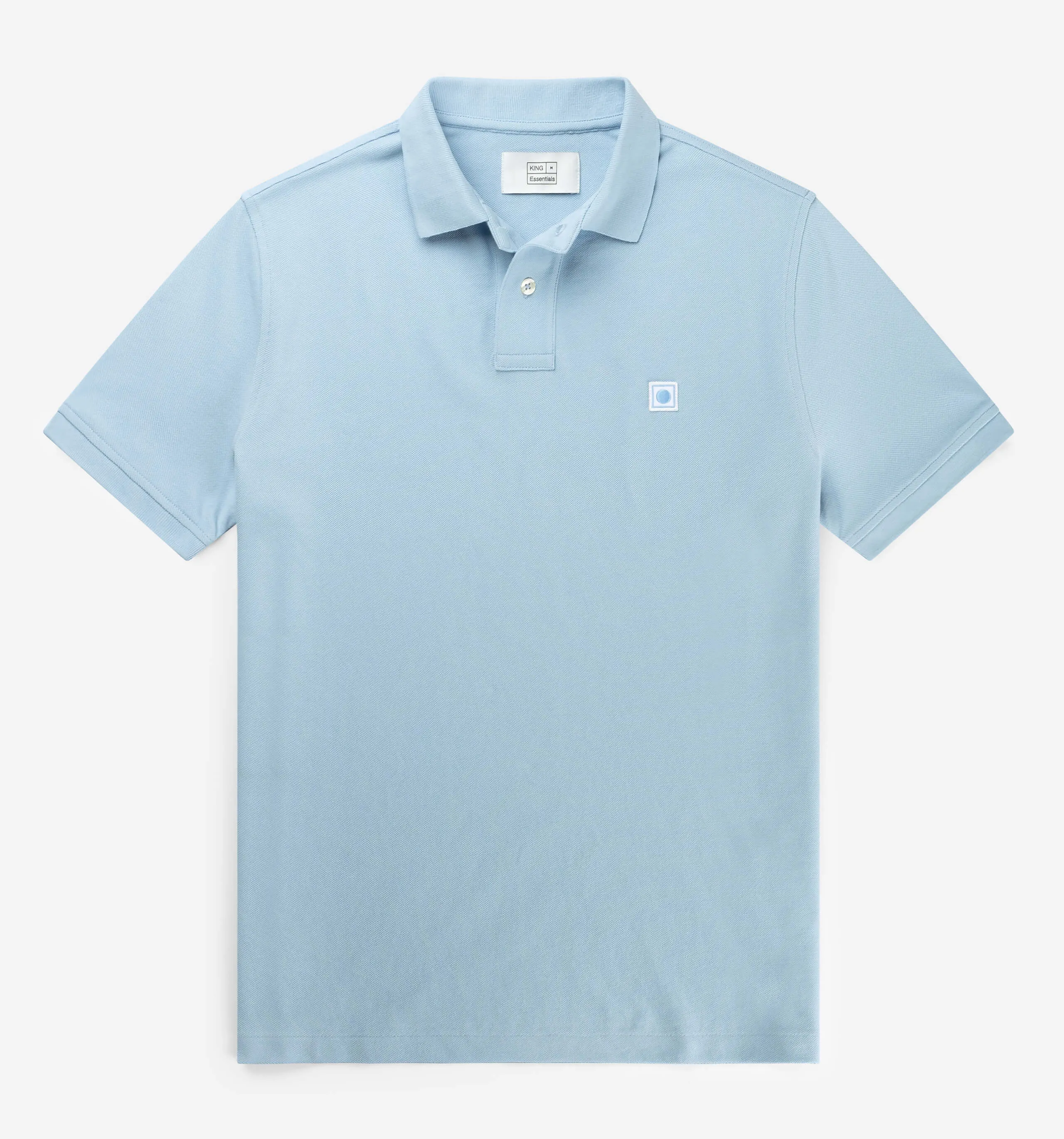 Pique Polo Light Blue