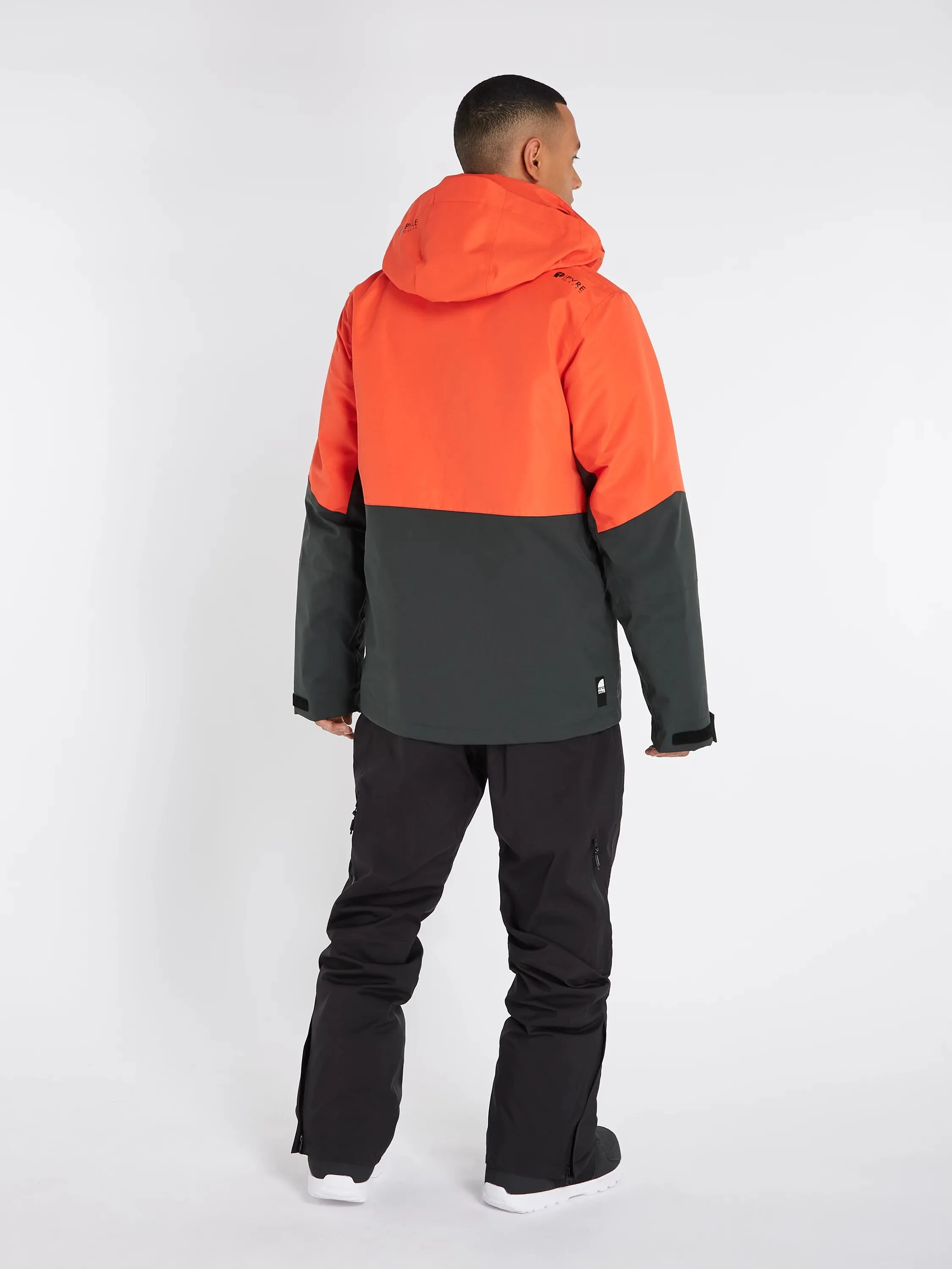 Protest PRT Onega Mens Jacket Orange Fire