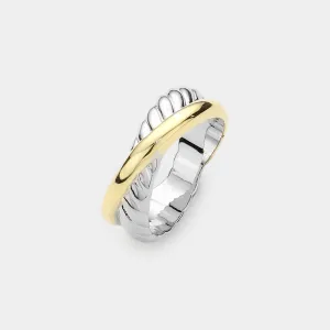 Radiant Layers Crossover Ring