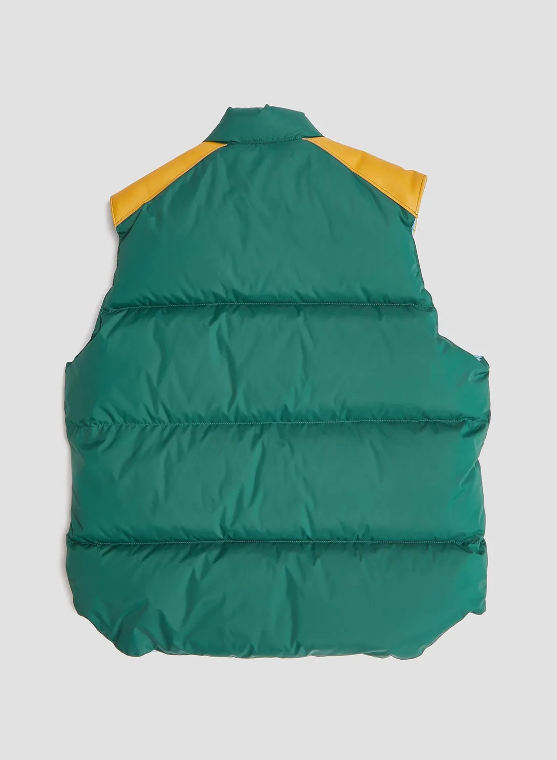 Rocky Mountain Featherbed x Nigel Cabourn Down Vest Clip in Green