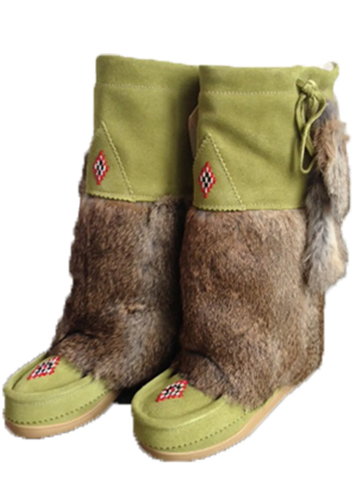 Snooty Bootie Boots in Green