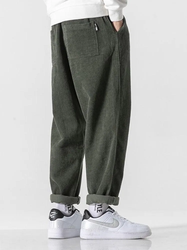 Soft Boy Corduroy Jogger Pants