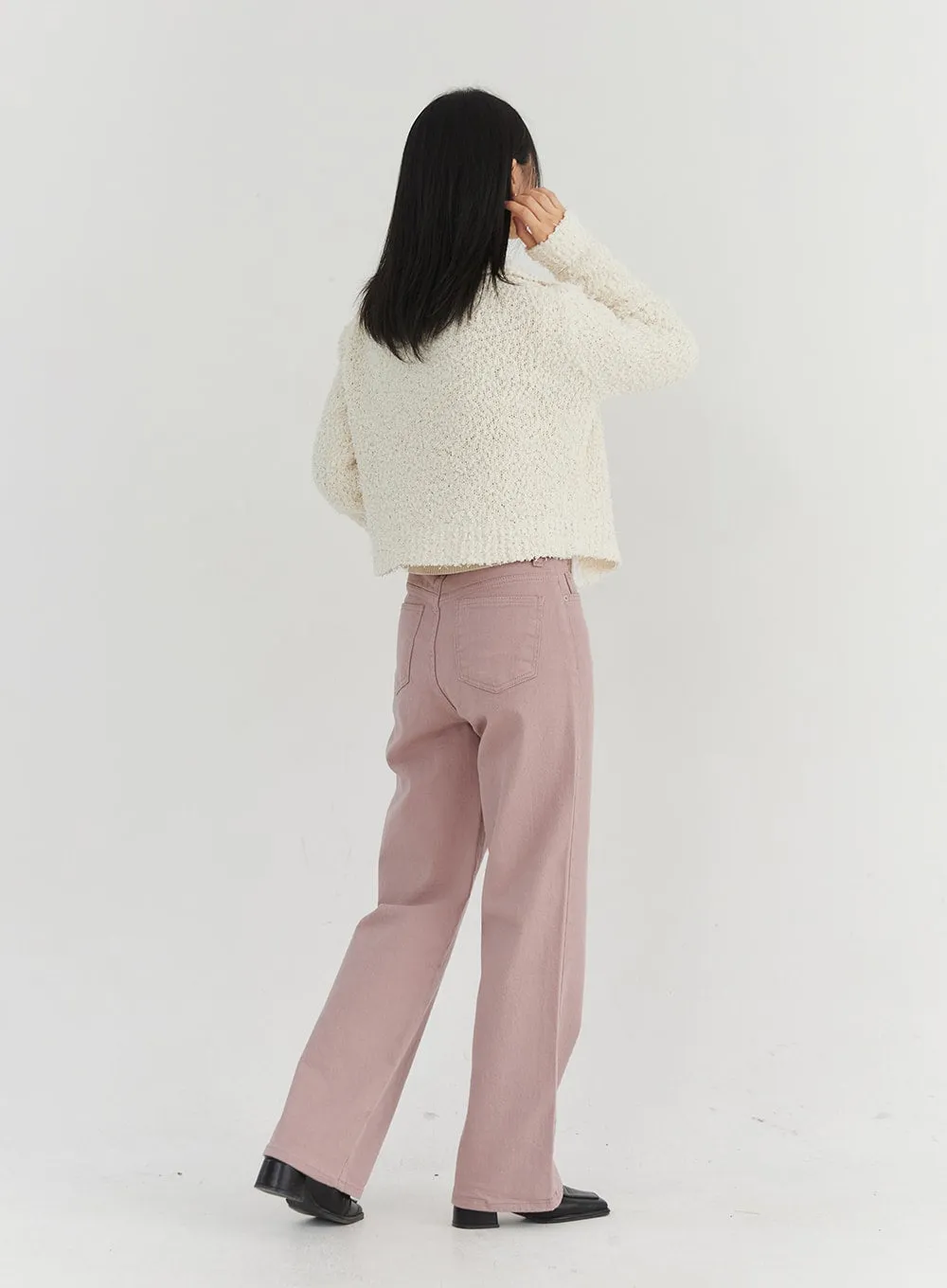 Soft Color Wide Pants ON303