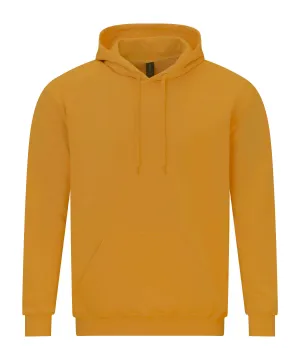 Softstyle midweight fleece adult hoodie | Mustard