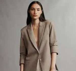 The Boyfriend Blazer Taupe