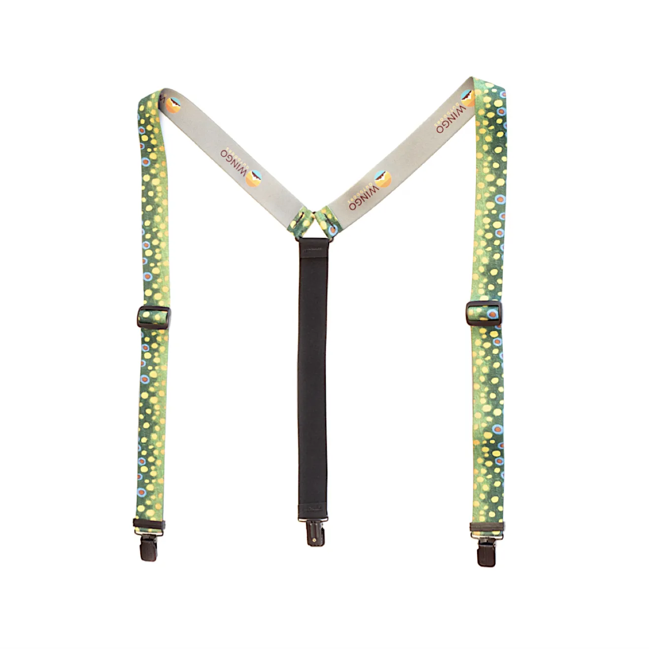 Wingo Fish Skin Suspenders