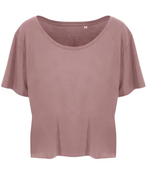 Womens Daintree EcoViscose tee | Dusty Pink