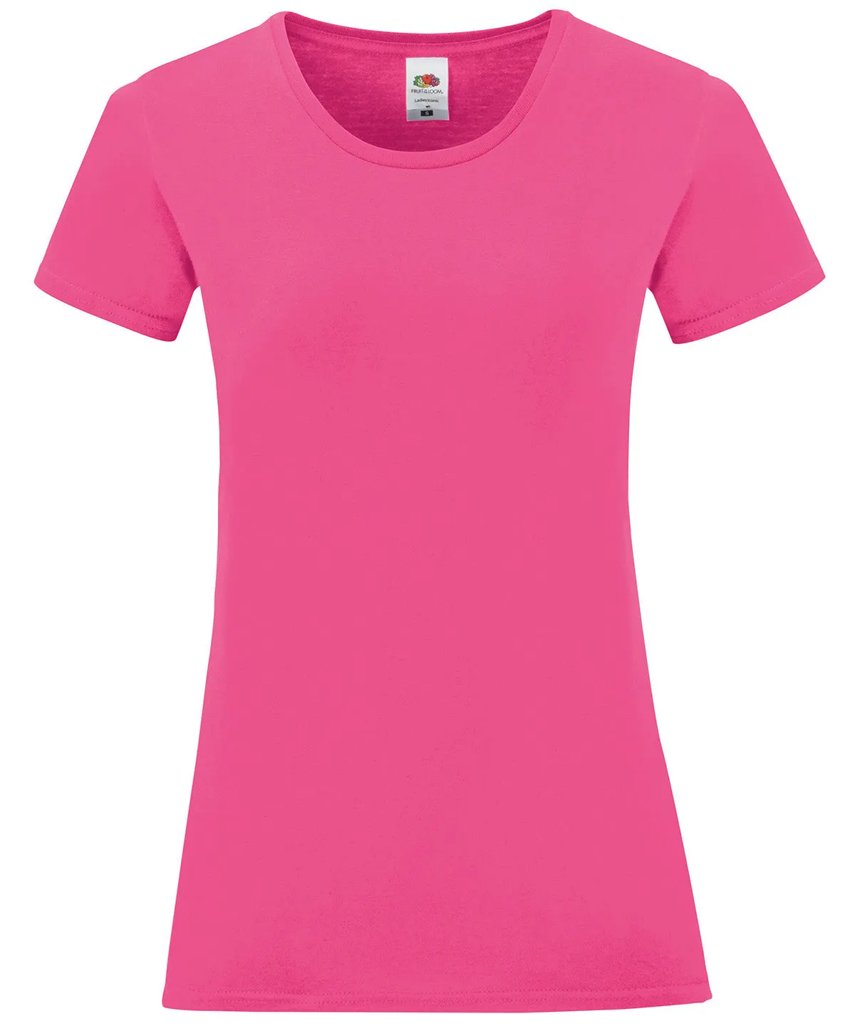 Womens iconic T | Fuchsia