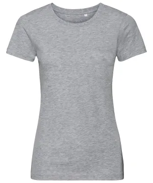 Womens pure organic tee | Light Oxford