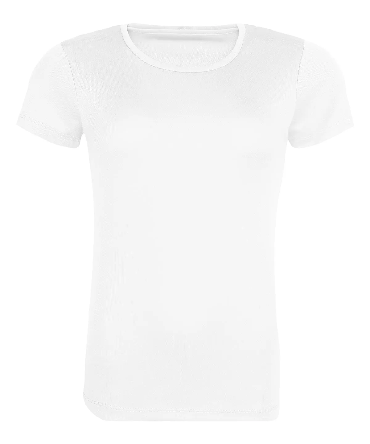 Womens recycled cool T | Arctic White