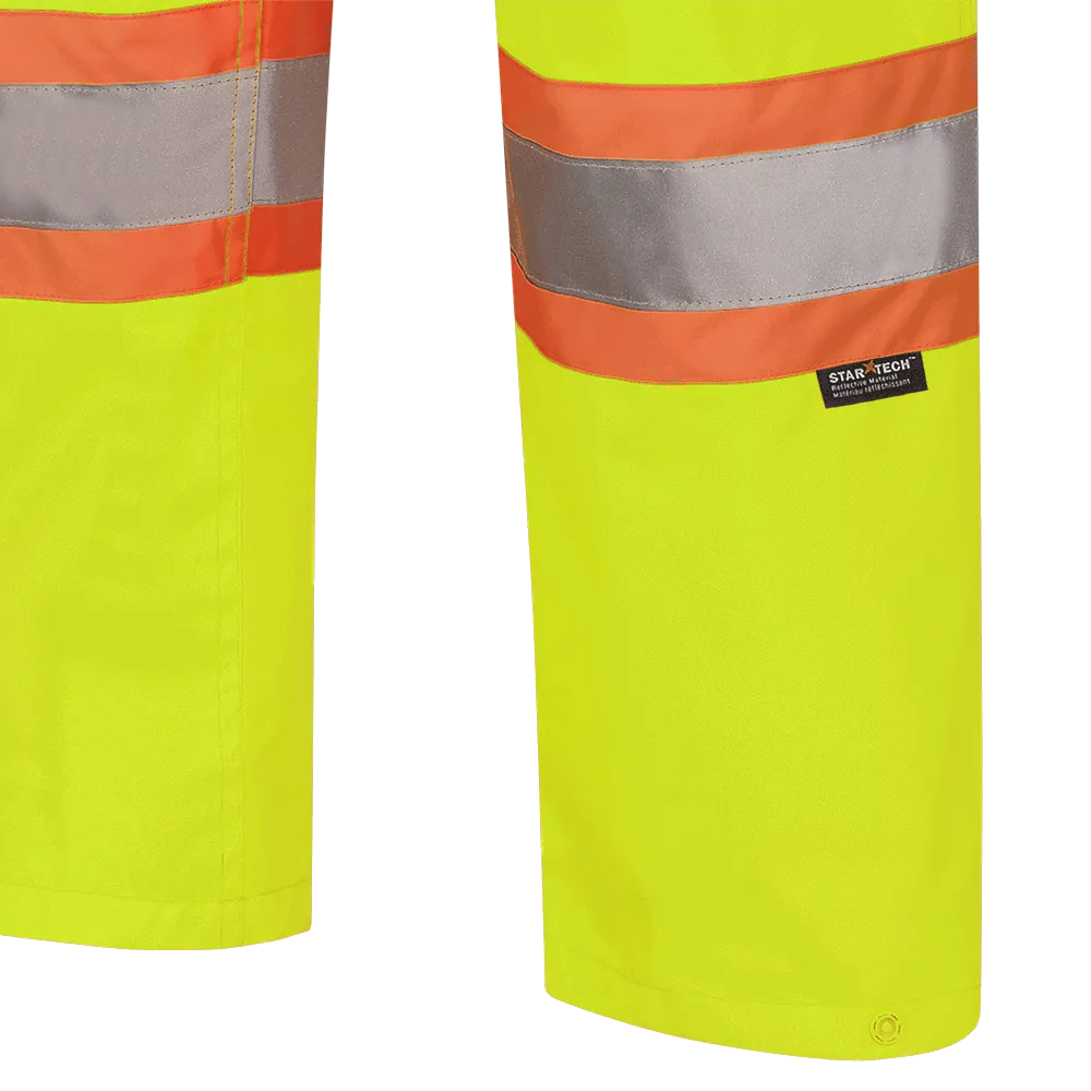 Work Pants - Pioneer Women's Hi-Viz Waterproof 300D Polyester/PU Rainwear 5627W / 5629W