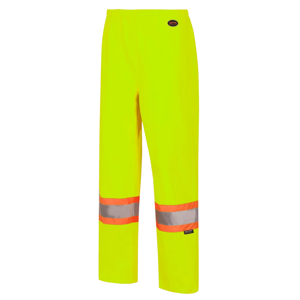 Work Pants - Pioneer Women's Hi-Viz Waterproof 300D Polyester/PU Rainwear 5627W / 5629W