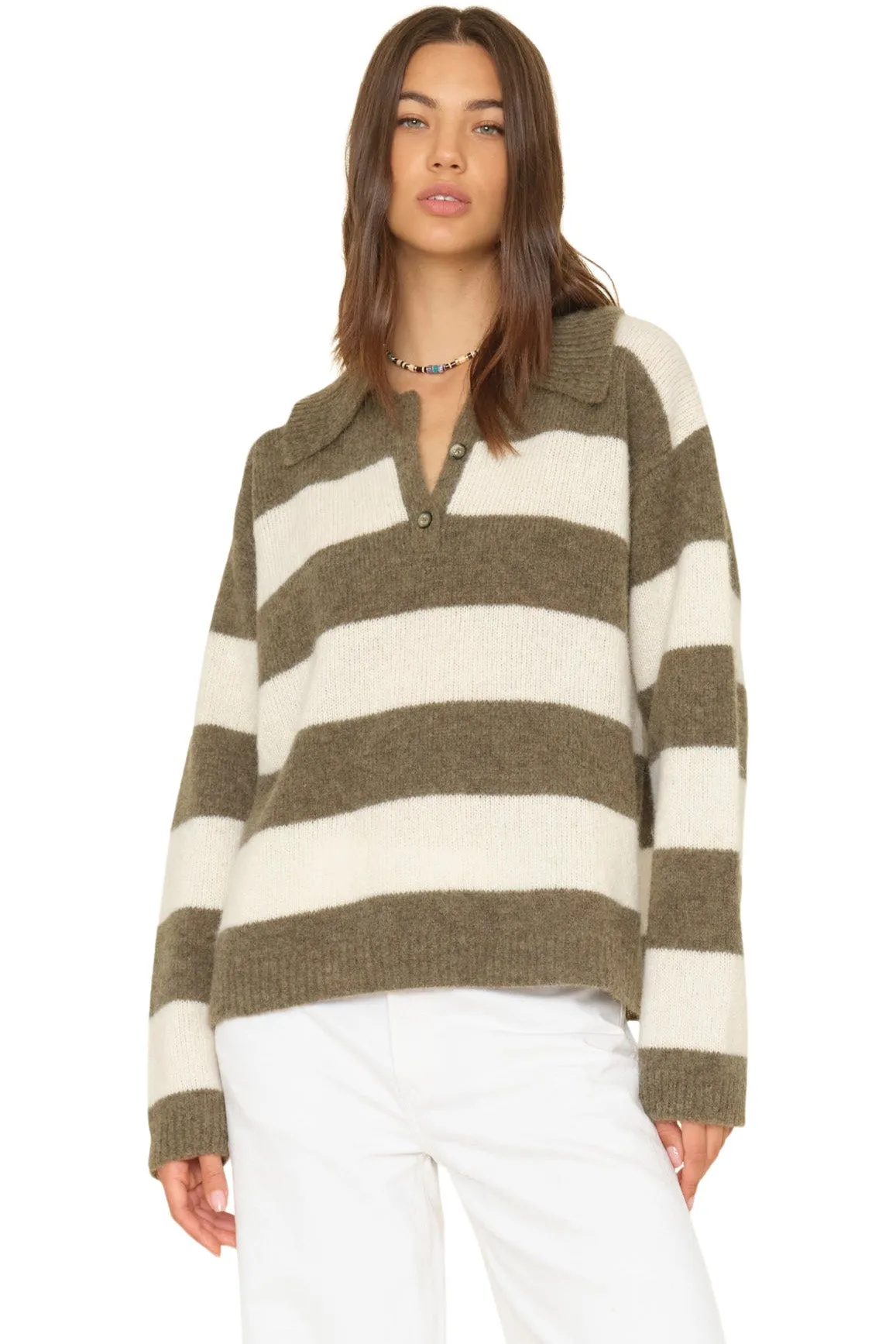 Xirena Brenton Sweater in Cream Loden