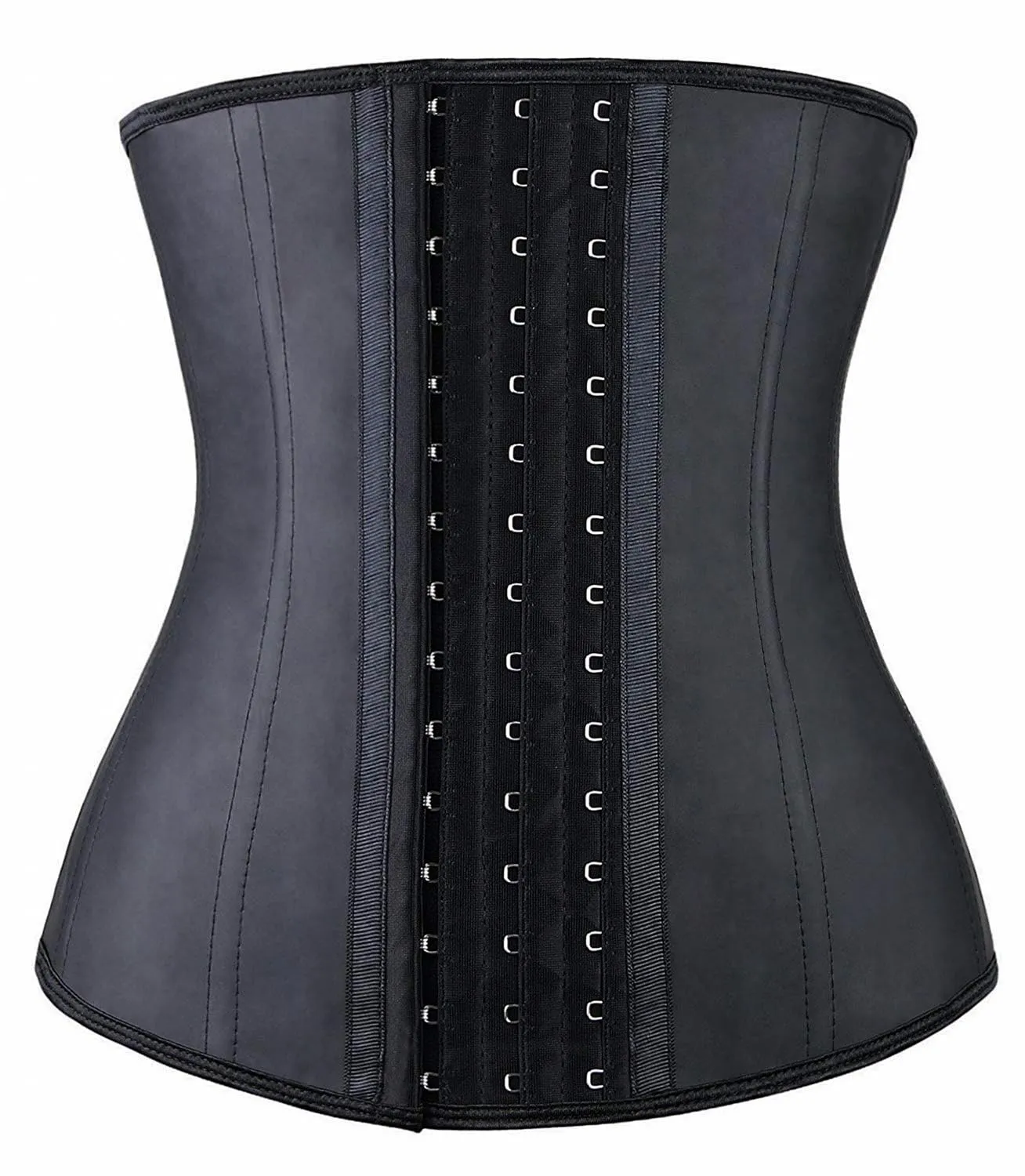 YIANNA Women Classic Latex Waist Trainer  9 Steel Bones 3 Row Hooks